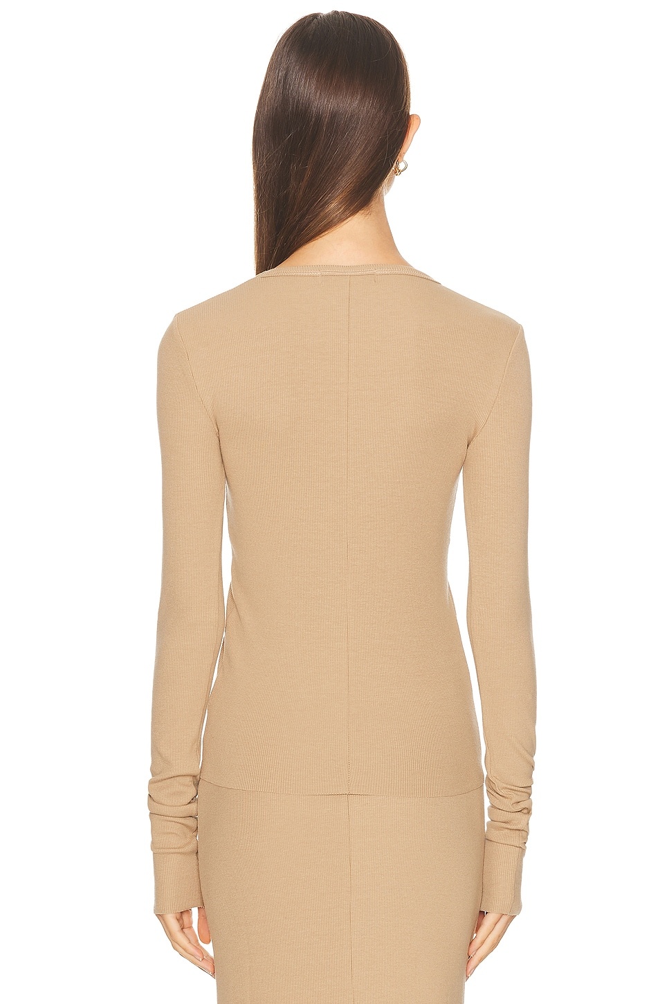 Long Sleeve Fitted Top - 3