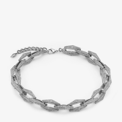 JIMMY CHOO Diamond Chain Necklace
Silver-Finish Chain Necklace with Pave Crystals outlook