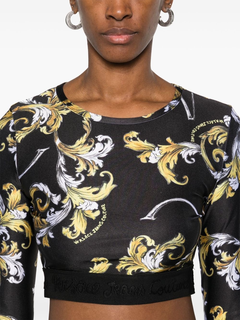 Barocco-print top - 5