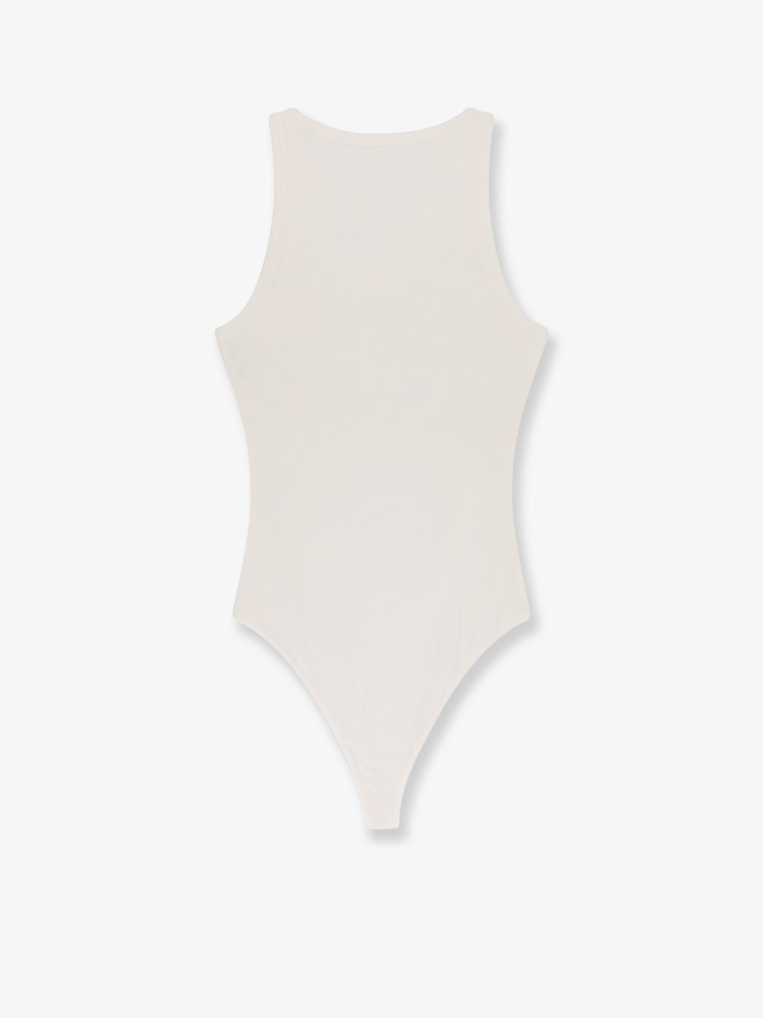 Halter Cotton And Viscose Bodysuit - 4