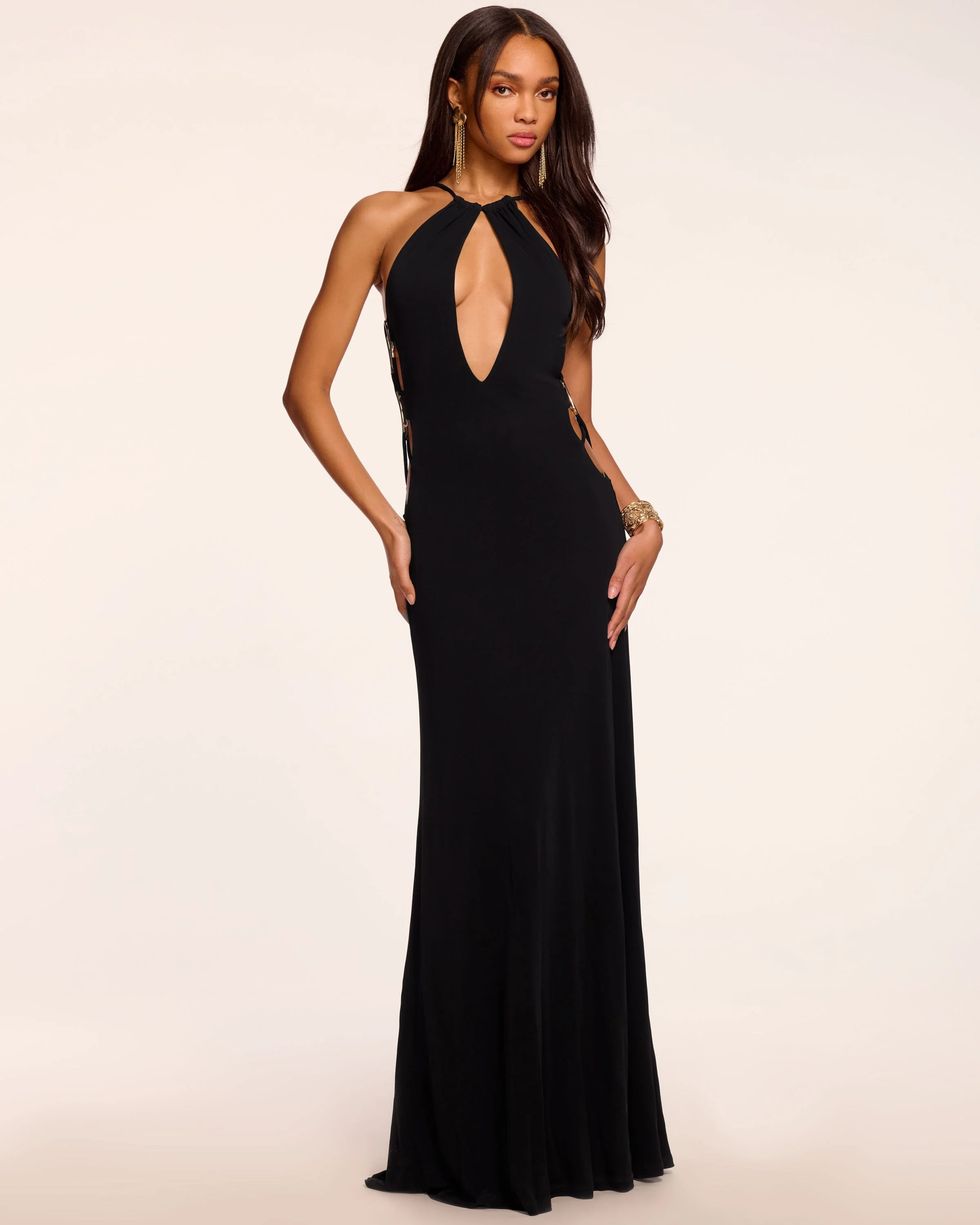 Charlotte Jersey Cutout Gown - 1