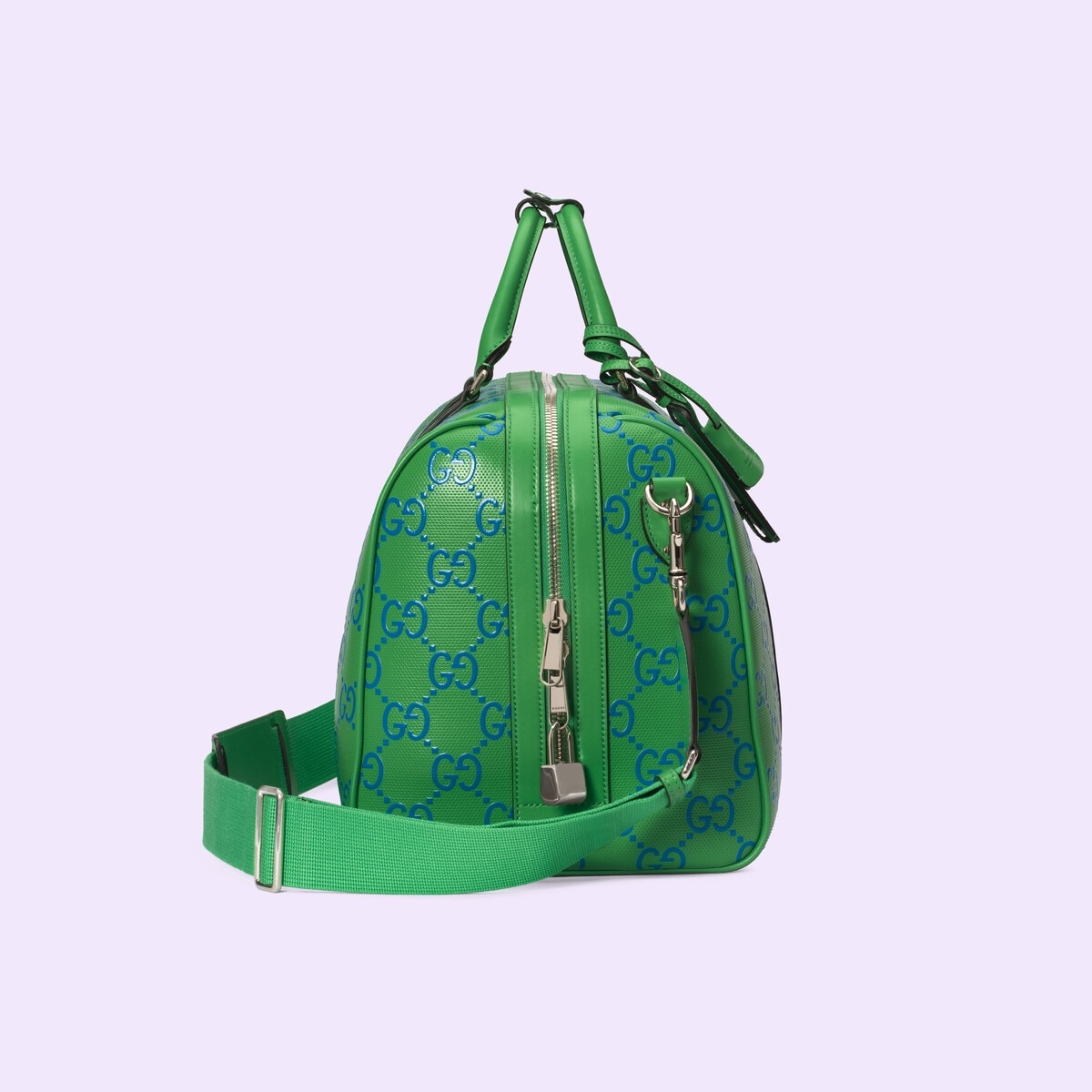 GG embossed duffle bag - 5