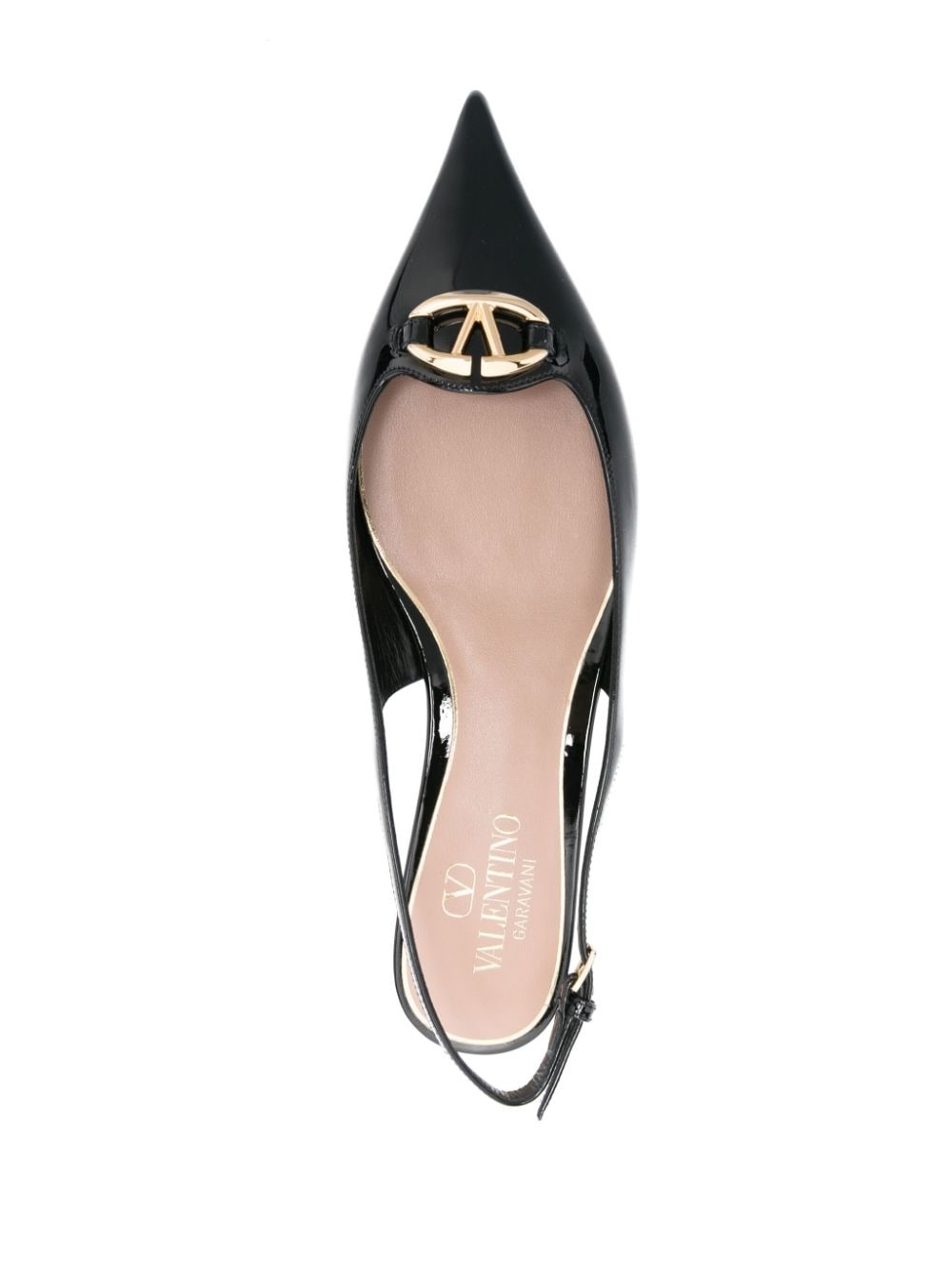 The Bold Edition VLogo 20mm ballerina shoes - 4