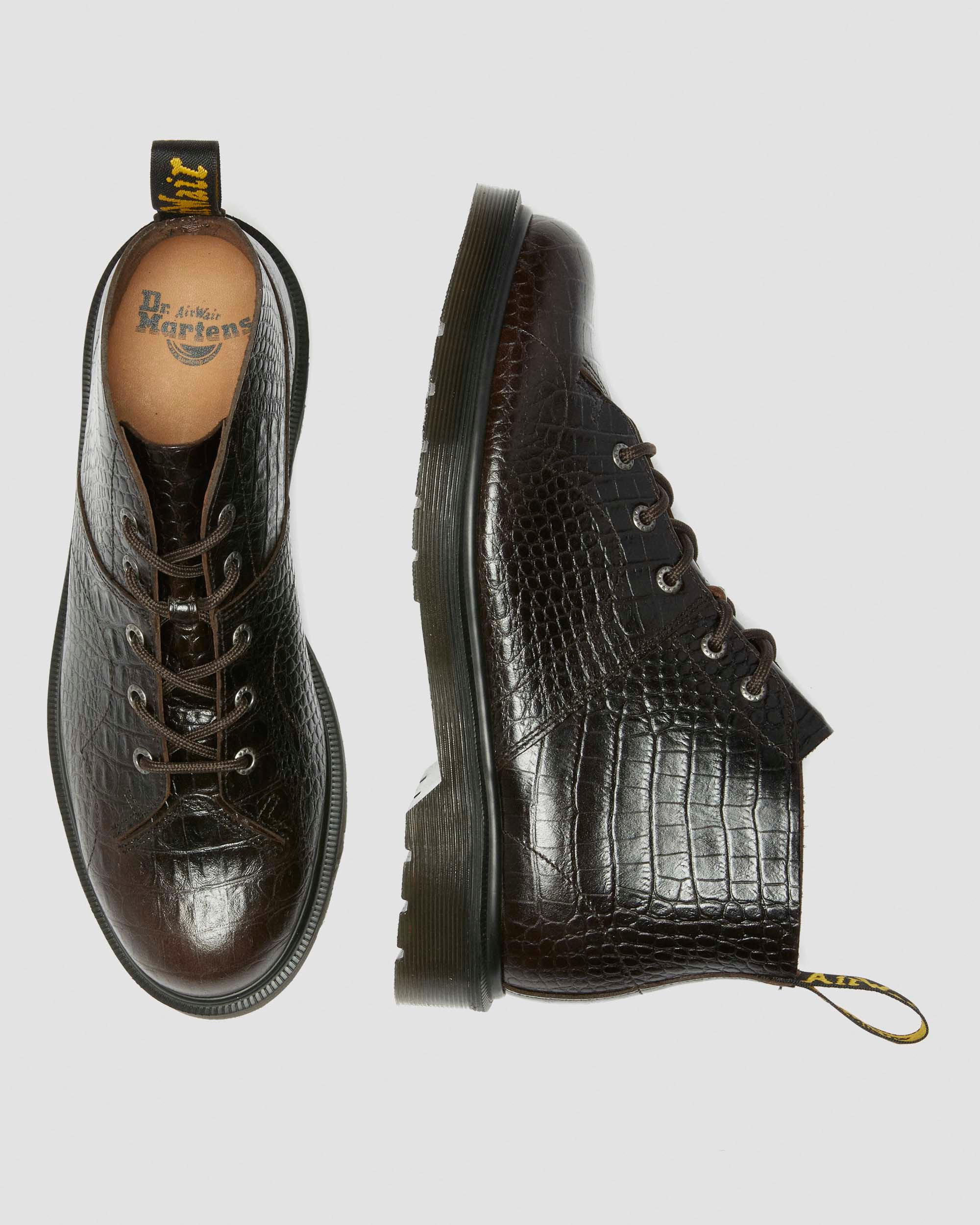 Church Crocodile Analine Leather Ankle Boots - 2