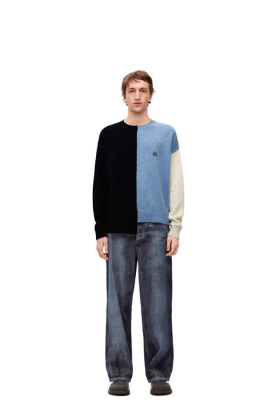 Loewe Asymmetric sweater in wool outlook