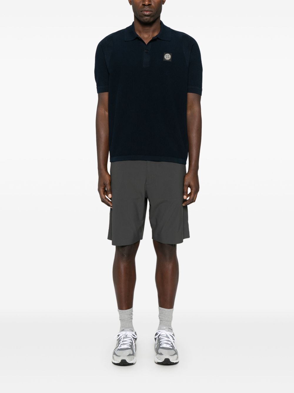 waffle-knit polo shirt - 2