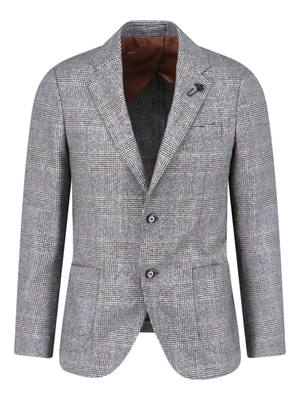 single-breasted wool blazer - 1