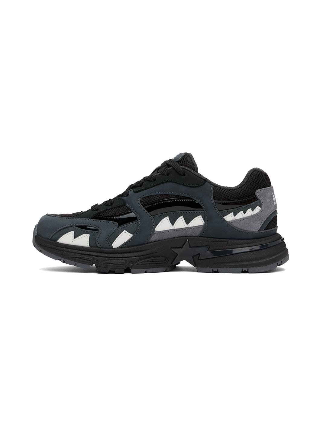 Black Sports Runner M2 Sneakers - 3