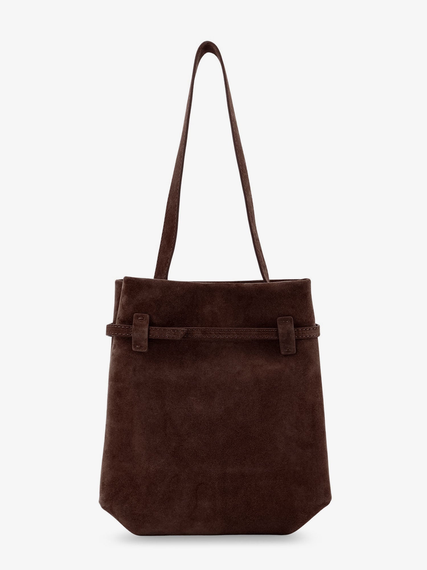 MANU ATELIER - Manu Atelier Mini Tote Du Jour Suede Shoulder Bag - 2