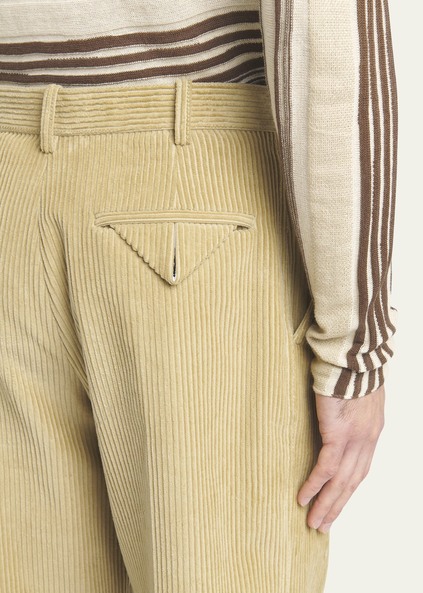 Men's Wide-Wale Corduroy Trousers - 5