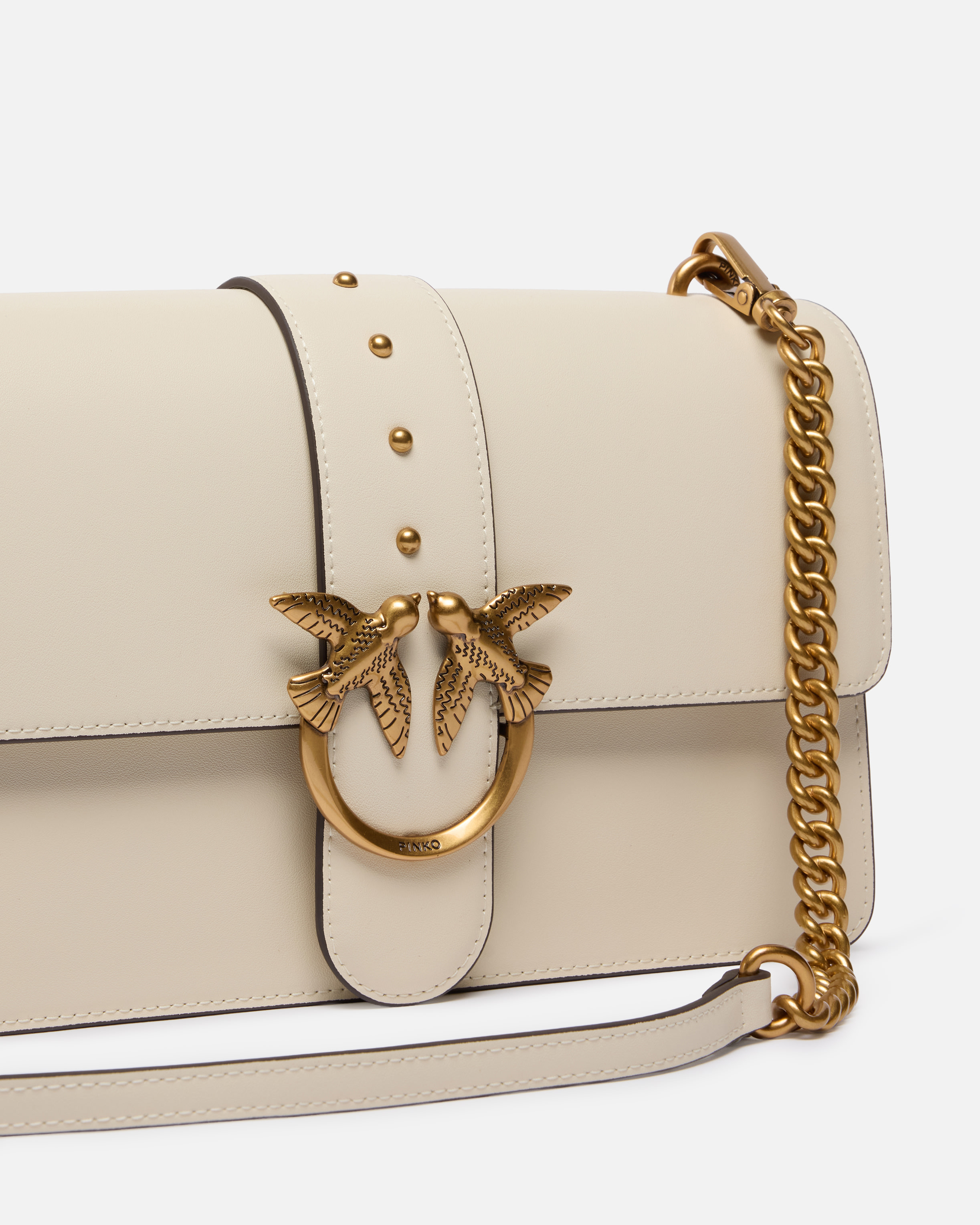 LOVE BAG ONE MEDIUM HANDBAG IN LEATHER - 3