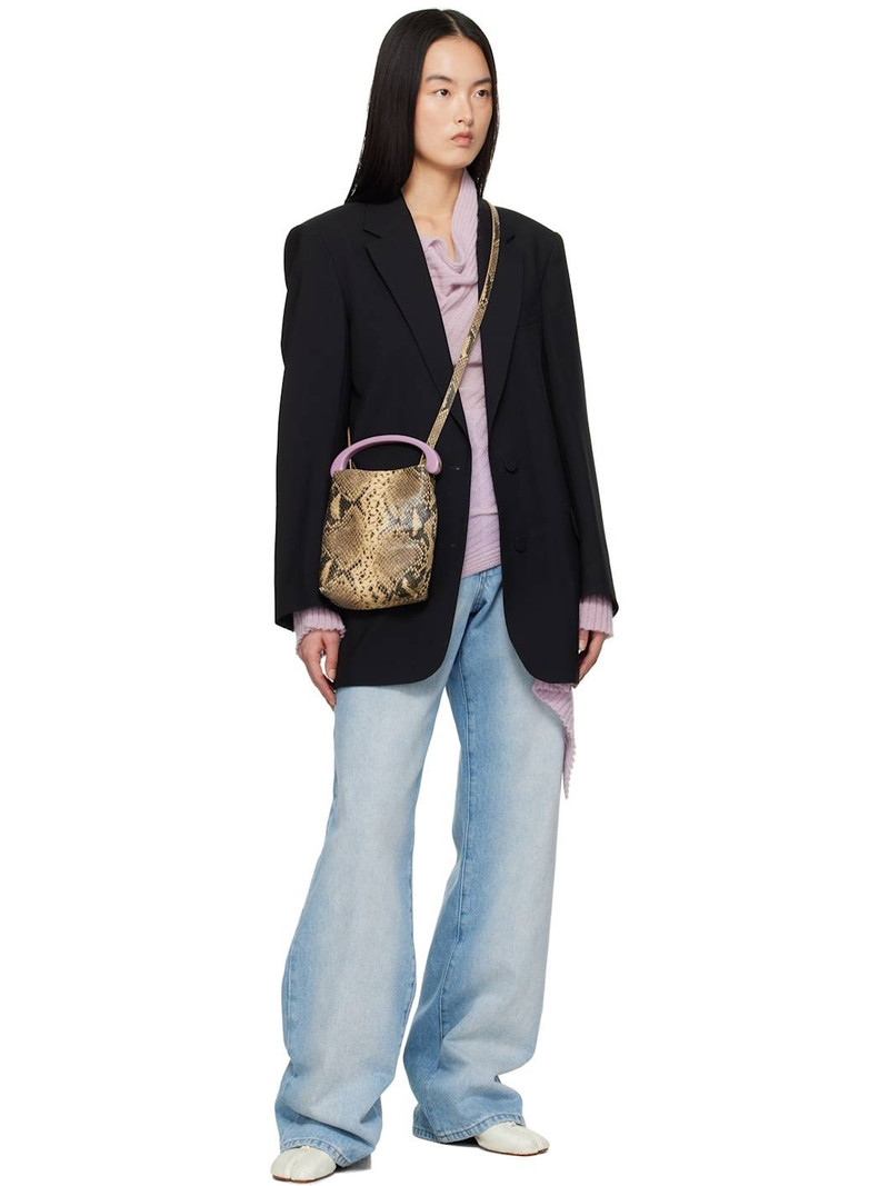 Dries Van Noten Black Wool & Mohair Blazer outlook