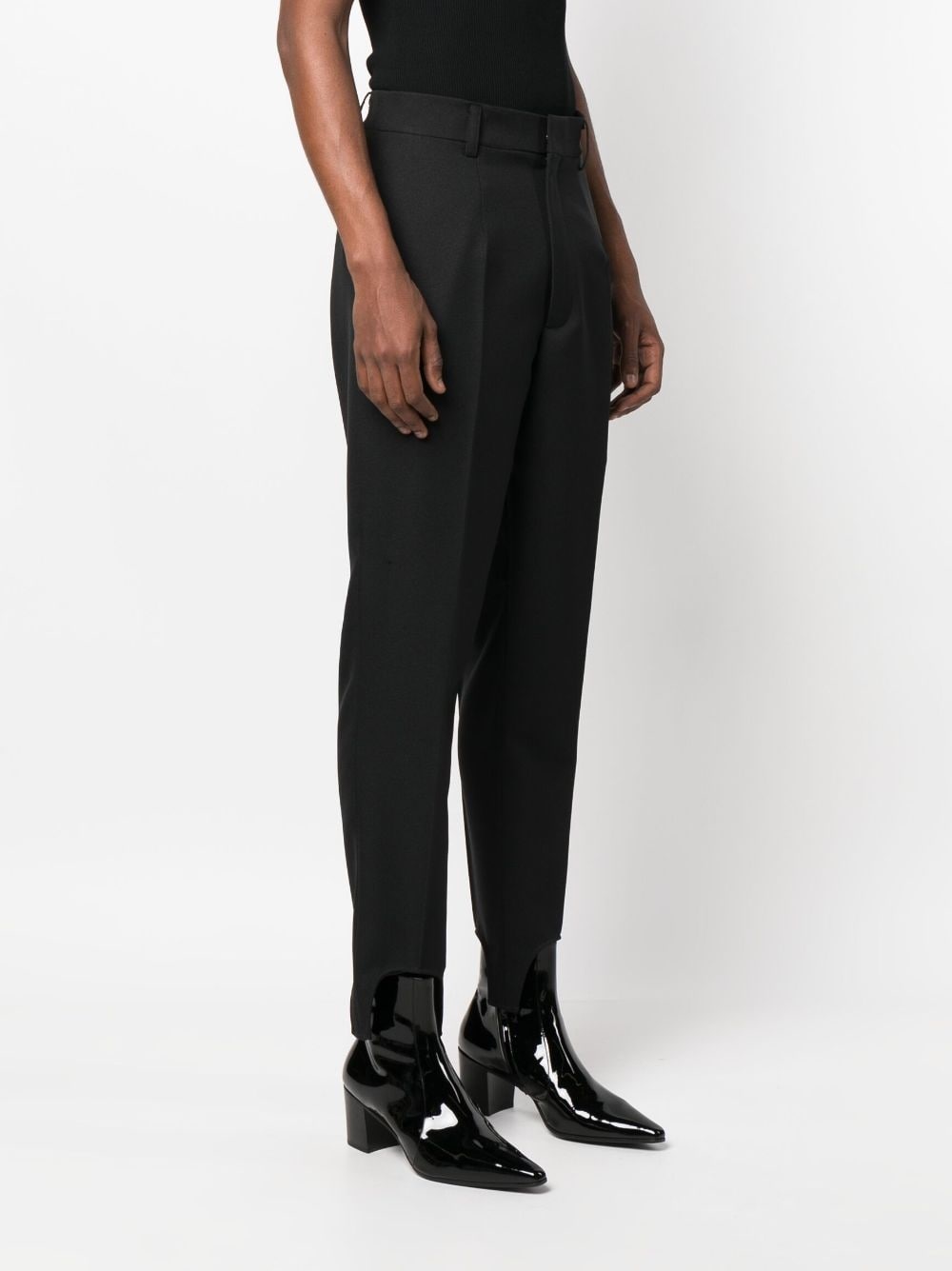 tapered stirrup trousers - 3
