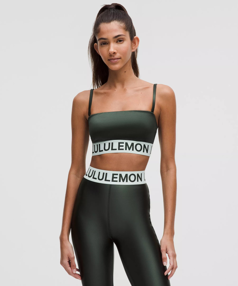 Satin Shine Logo Train Bra *Light Support, A/B Cup 1