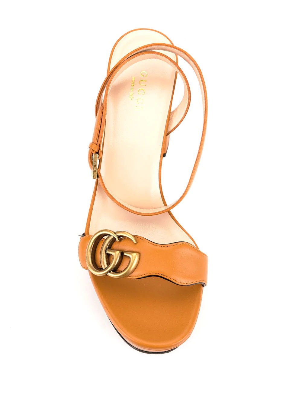 GG platform sandals - 4