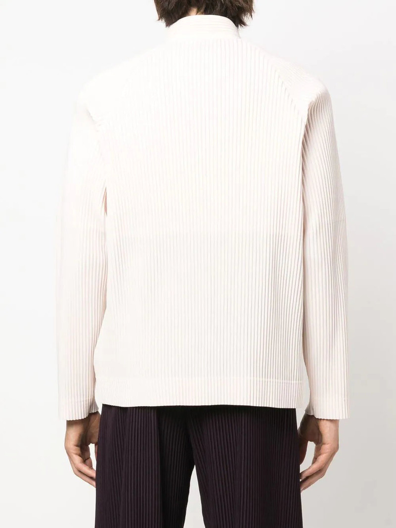 ZIPPED JACKET - PINK IVORY 4