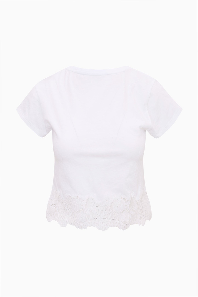 Avelina Cotton Lace Tee 1