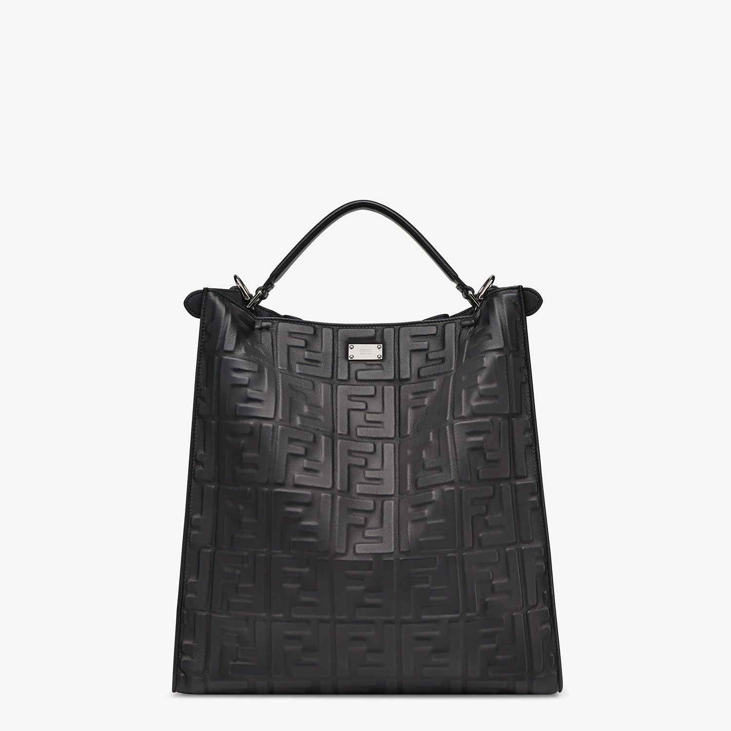 Black nappa leather bag - 4