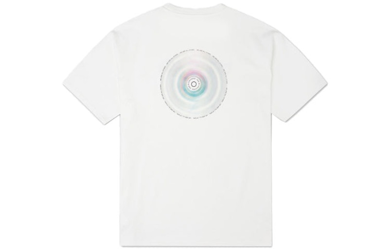 Converse Men's Converse Printing Sports Knit Loose Short Sleeve White 10022775-A01 outlook