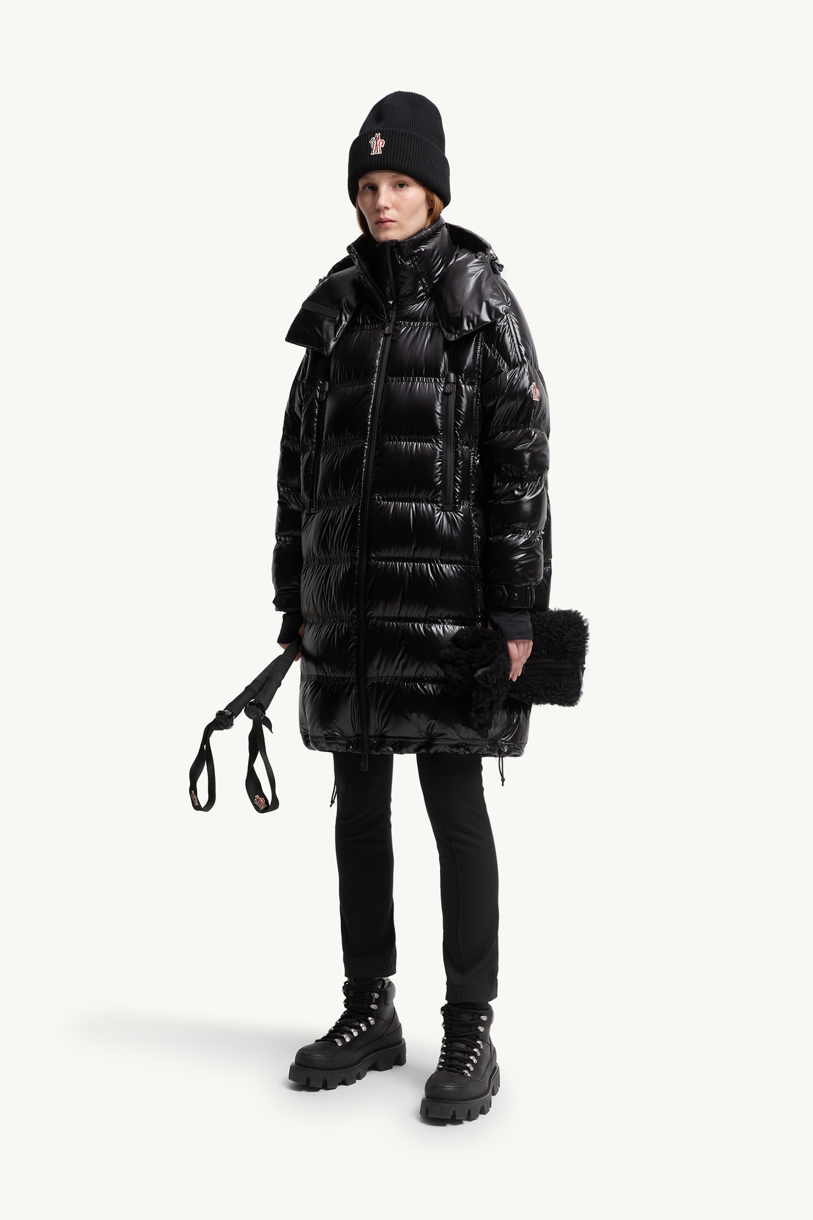 Rochelairs Hooded Long Down Jacket - 2
