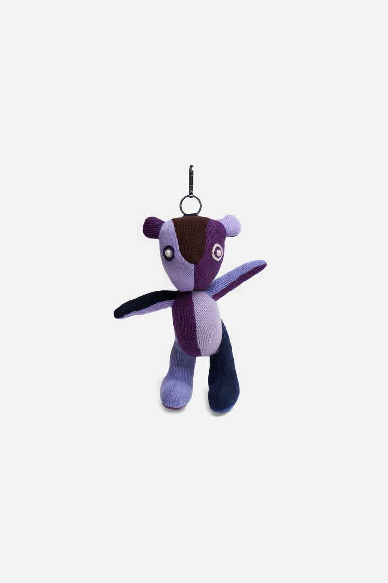 BEAR PATCHWORK KEYCHAIN 1