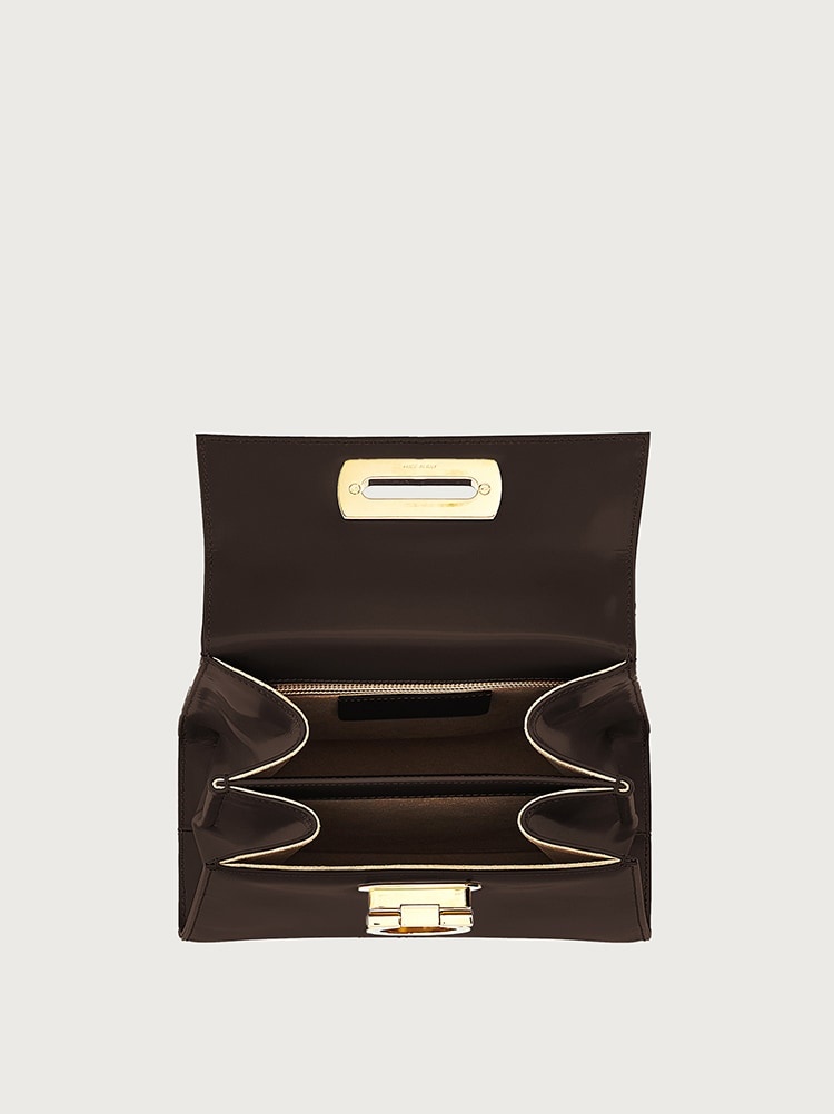 FERRAGAMO ICONIC TOP HANDLE (S) | REVERSIBLE