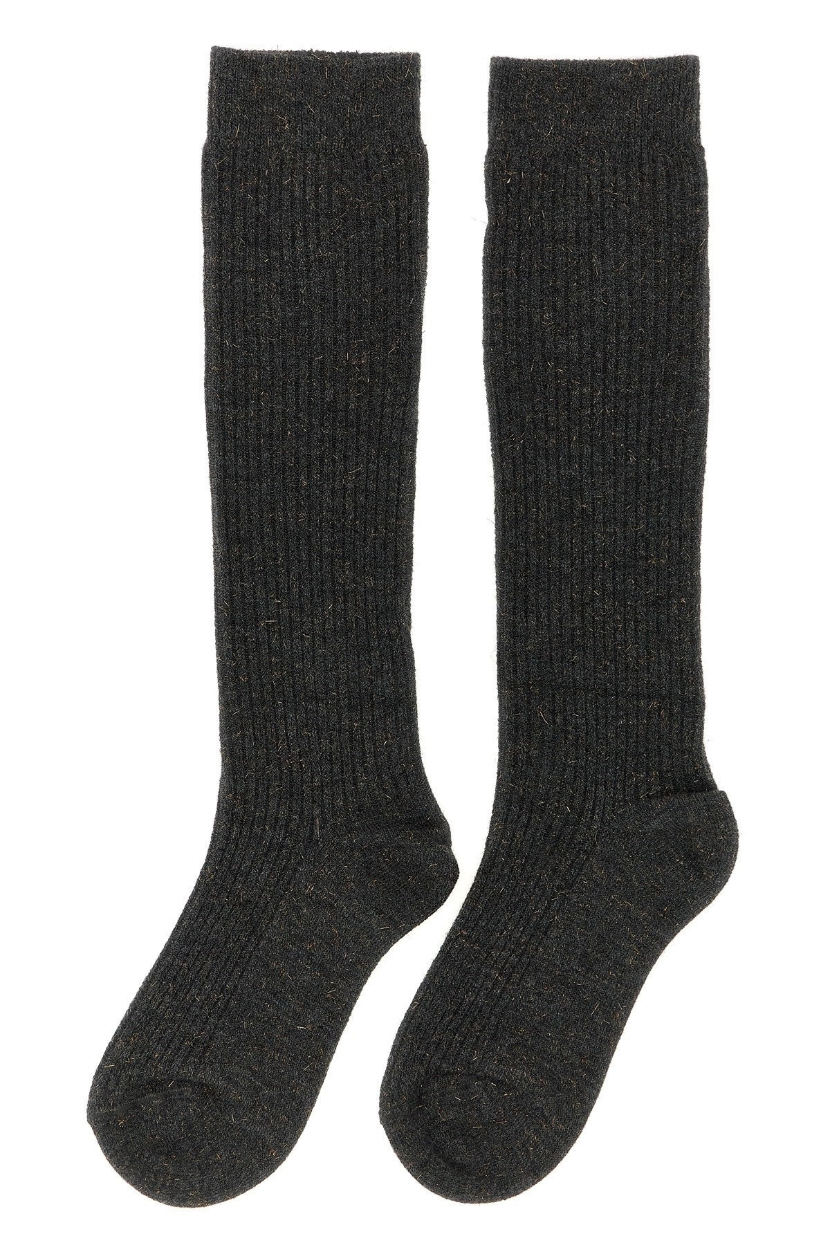Brunello Cucinelli Women 'Sparkling' Ribbed Socks - 2