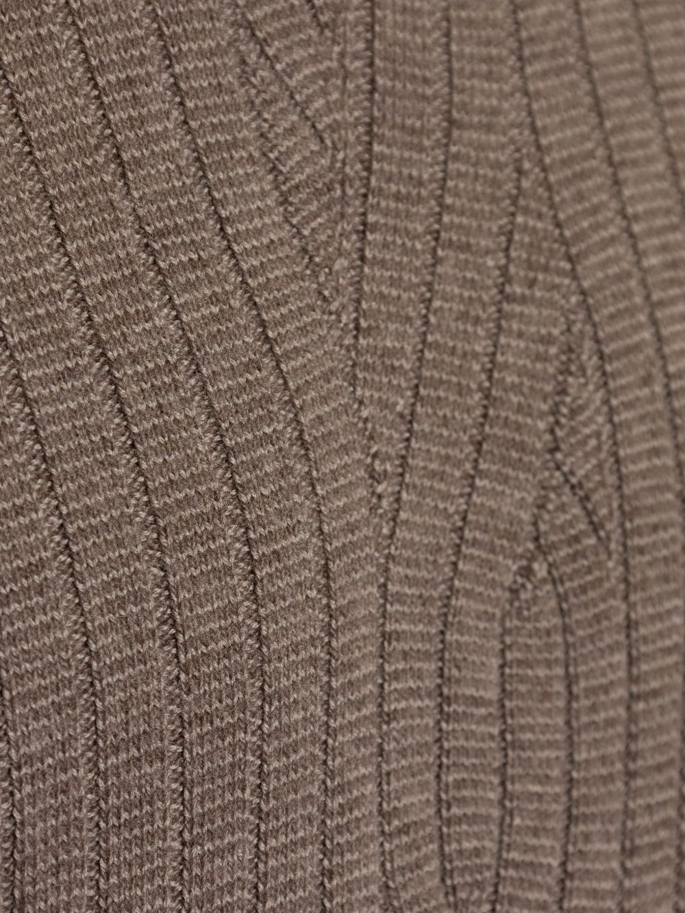 cable-knit ribbed sweater - 5