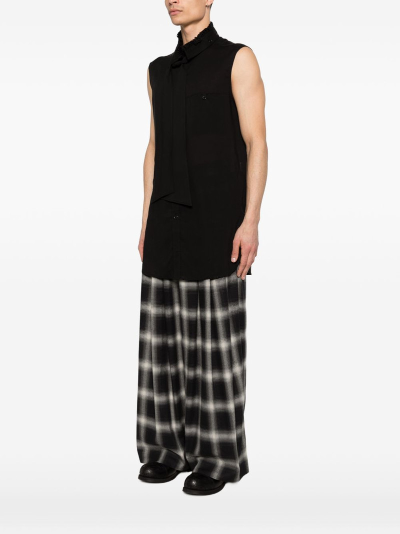 pussy-bow sleeveless top 3