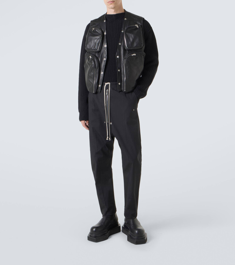 Rick Owens Bela cotton-blend wide-leg pants outlook