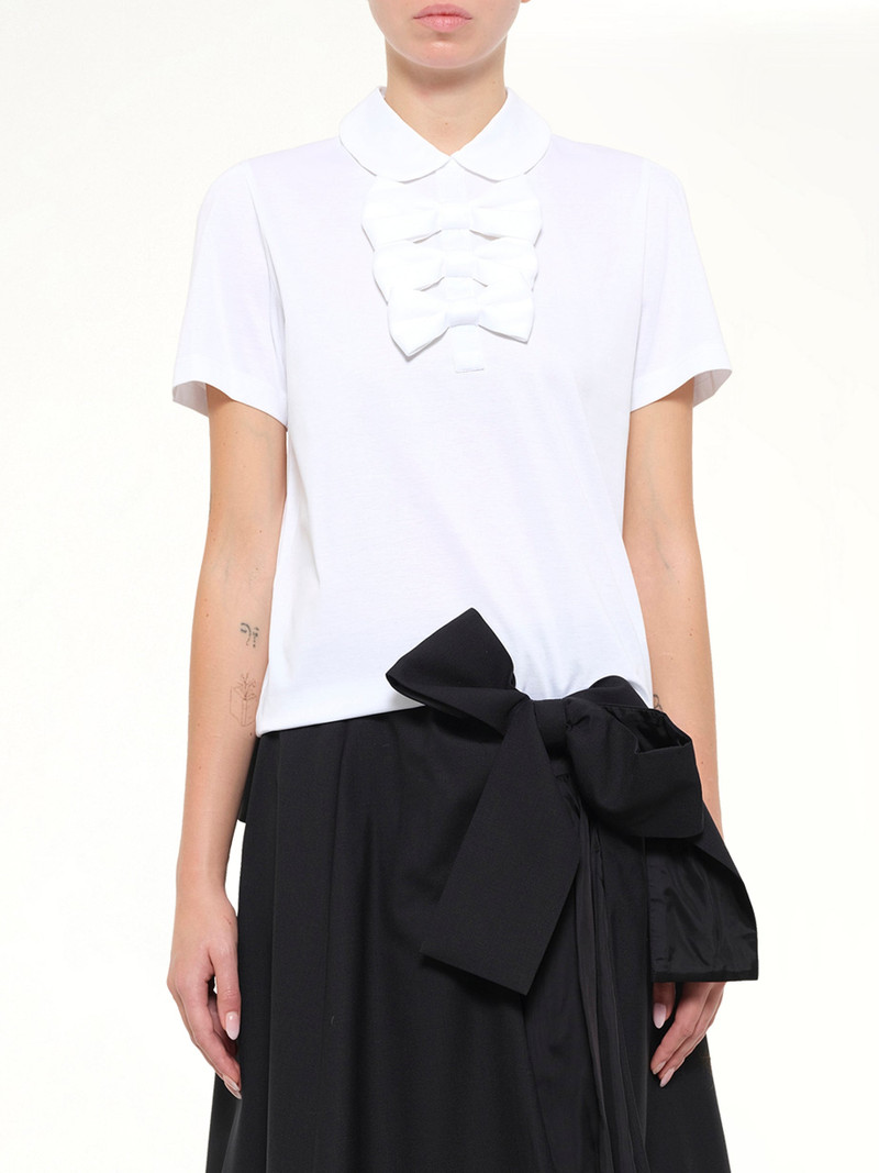 Bowtie T-Shirt in White 1