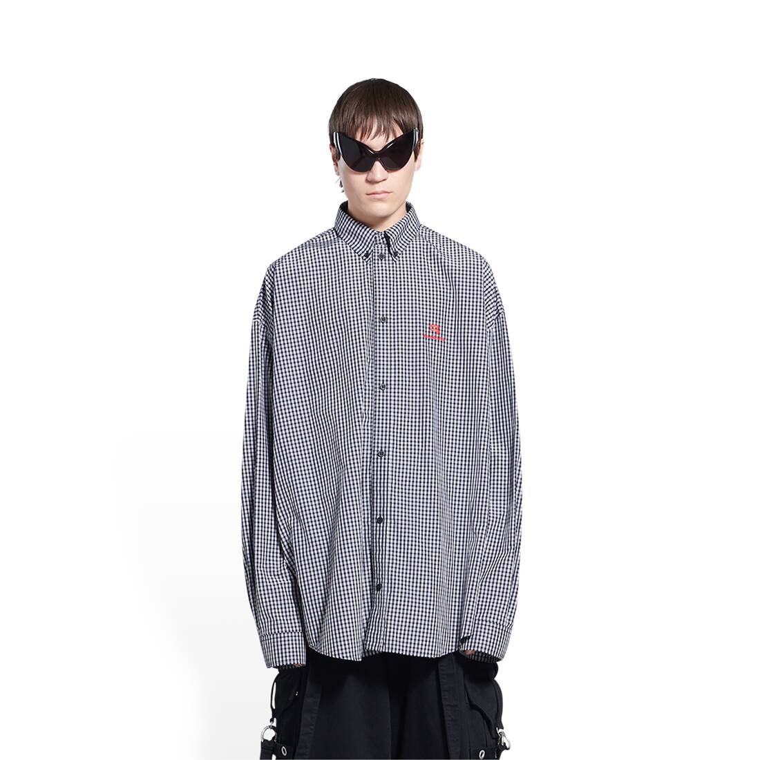 Men's Sporty B Cosy Shirt in Black - 5