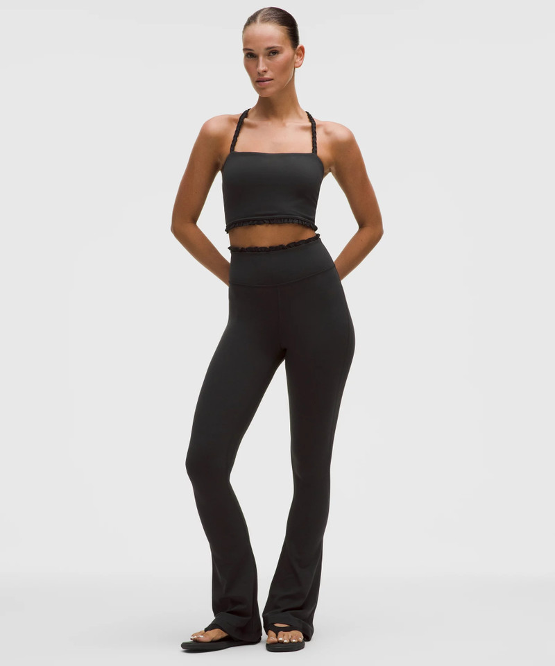 Nulu Ruffle-Trim Flared Pant 1