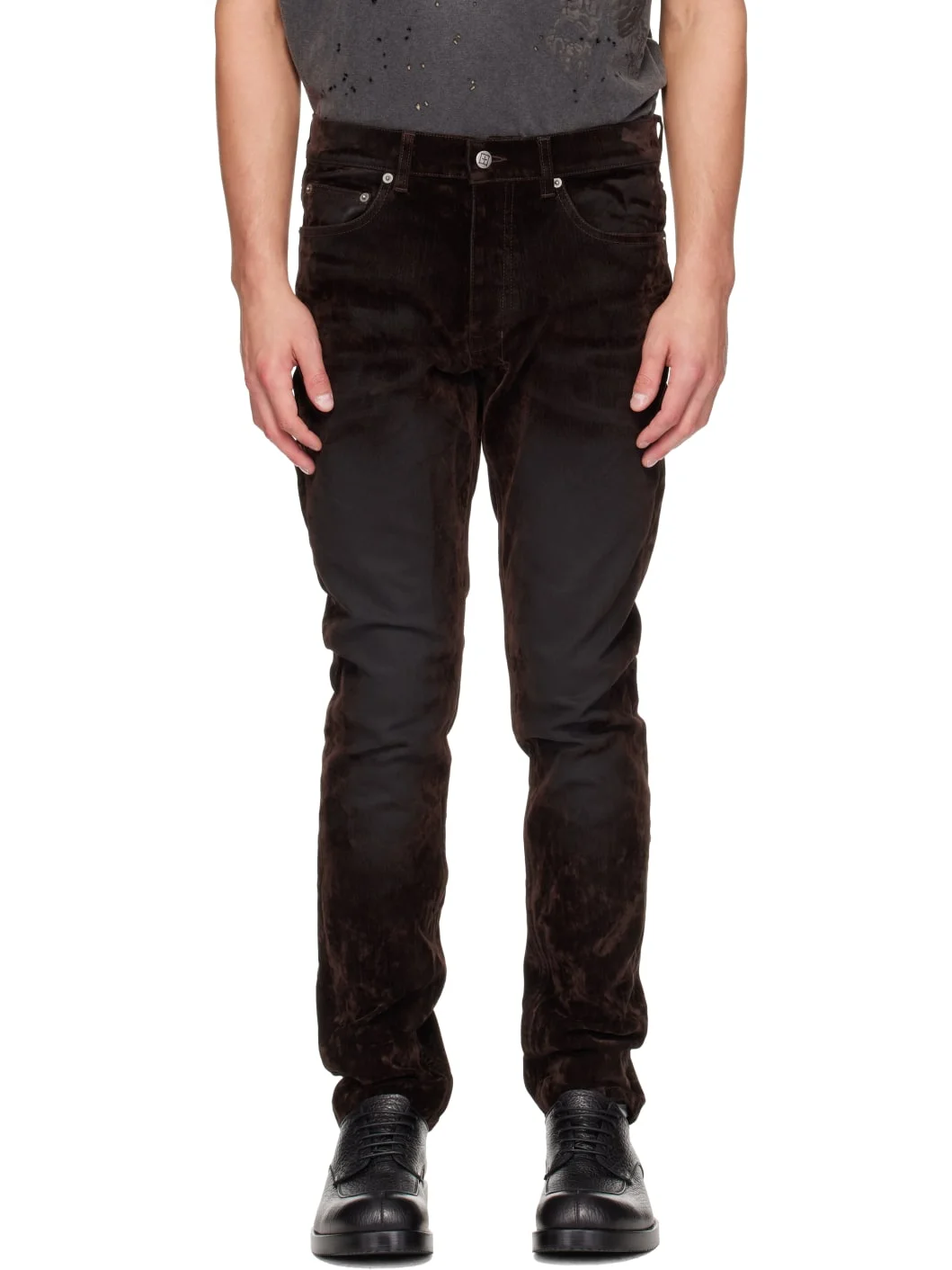 Brown Chitch Jeans - 1