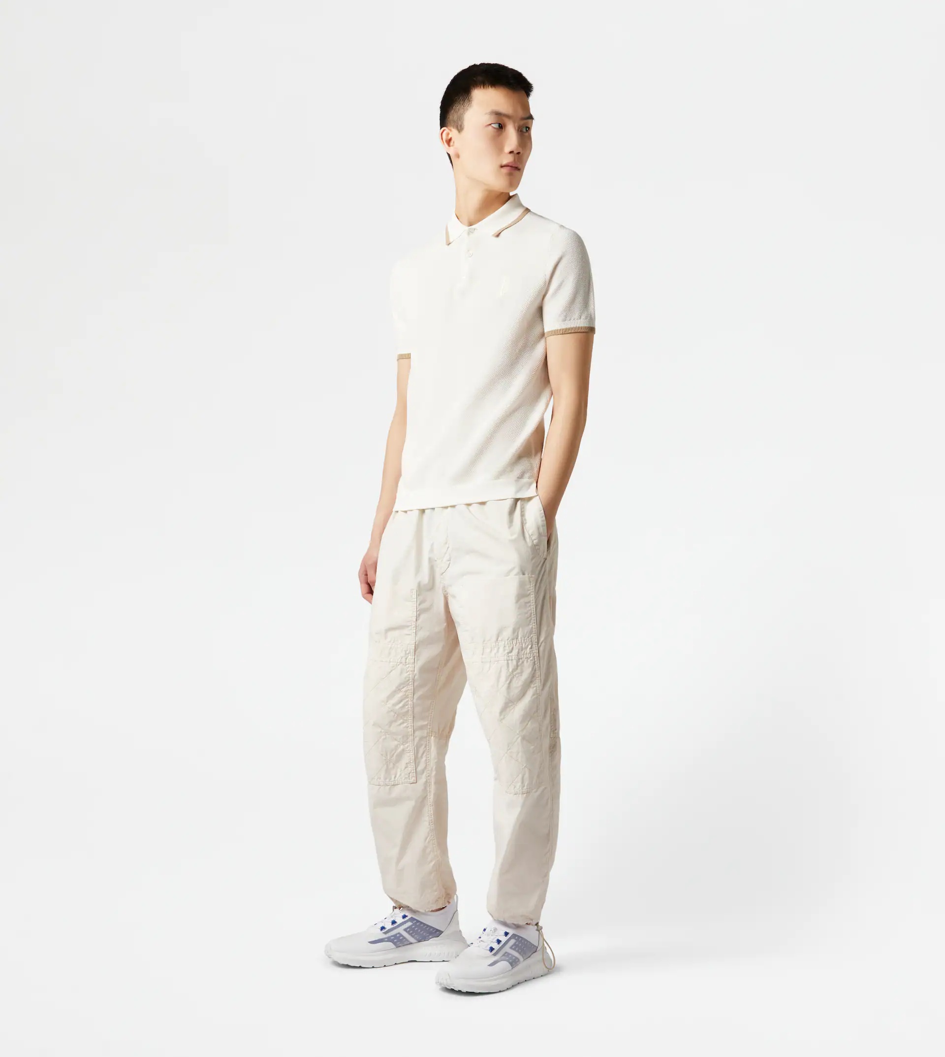 PIQUET POLO SHIRT - WHITE - 4