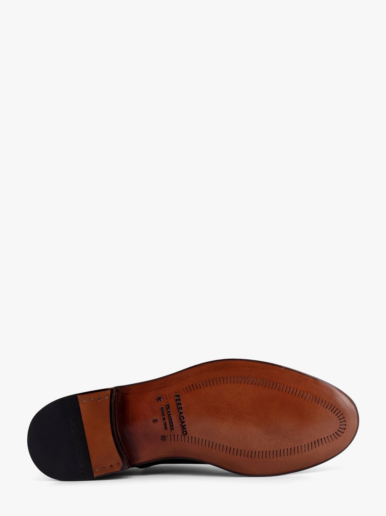 Ferragamo Fabian Leather Lace-Up Shoe - 4