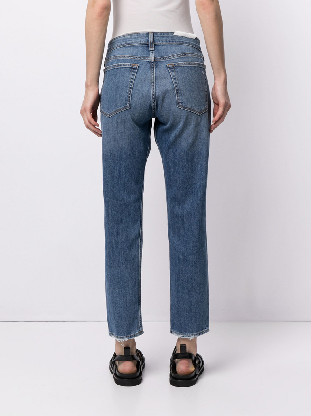 Dre Boyfriend Low-Rise Slim Jeans - 4