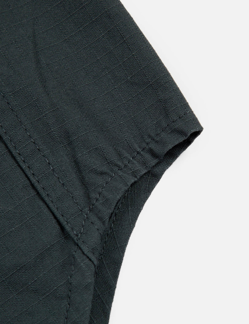 Logo Embroidery and Slogan Print Relax Fit Short-Sleeves Shirt 10