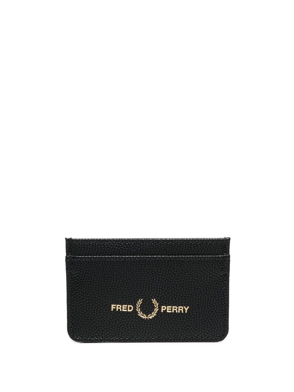 logo-print cardholder - 1