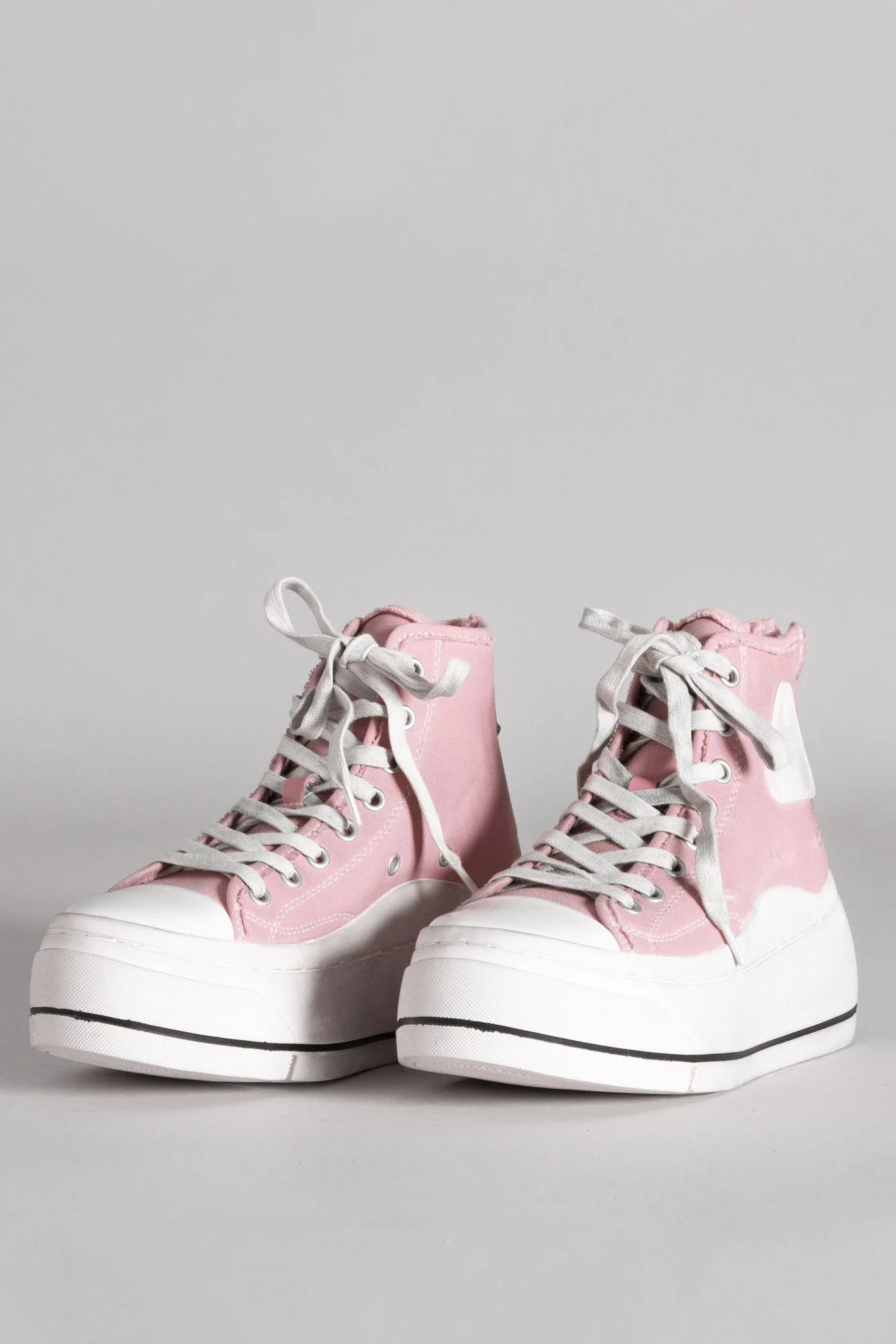 KURT HIGH TOP SNEAKER-PINK - 1
