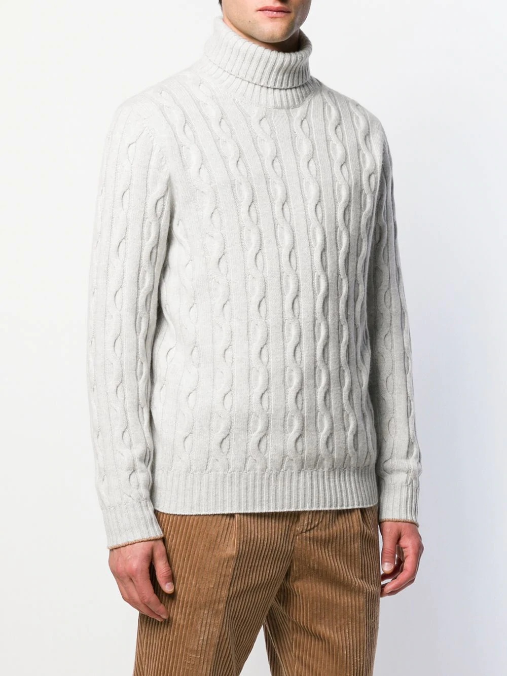 cable-knit jumper - 3