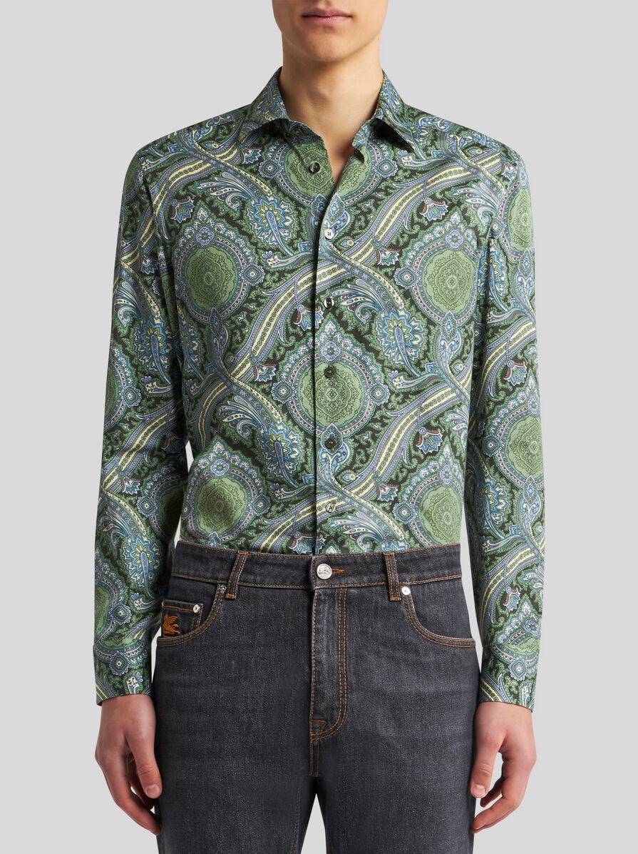 PRINTED COTTON SHIRT - 2