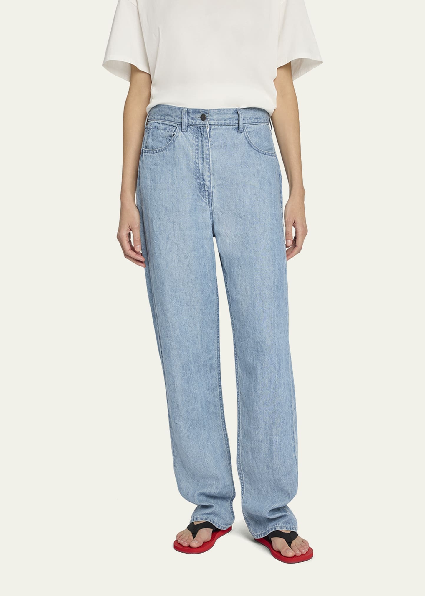 Tarley Straight Light Wash Jeans - 4