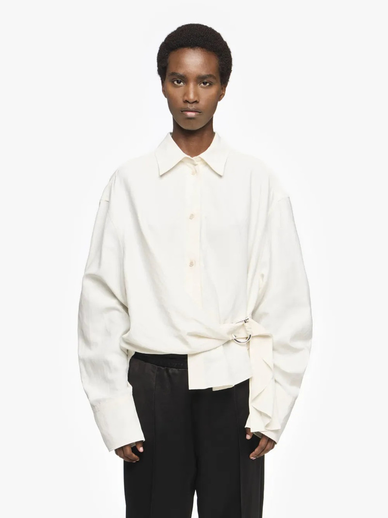 JW Anderson DRAPED TWISTED SHIRT outlook