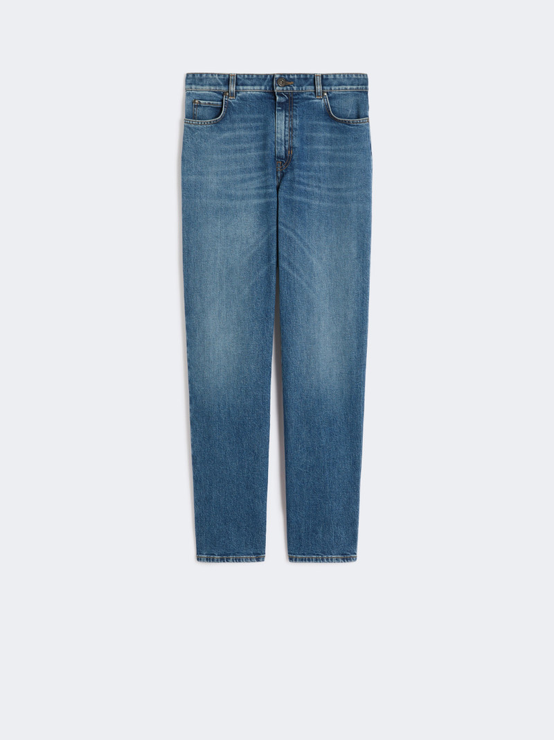 ARGENTO Straight-leg denim jeans - NAVY 1