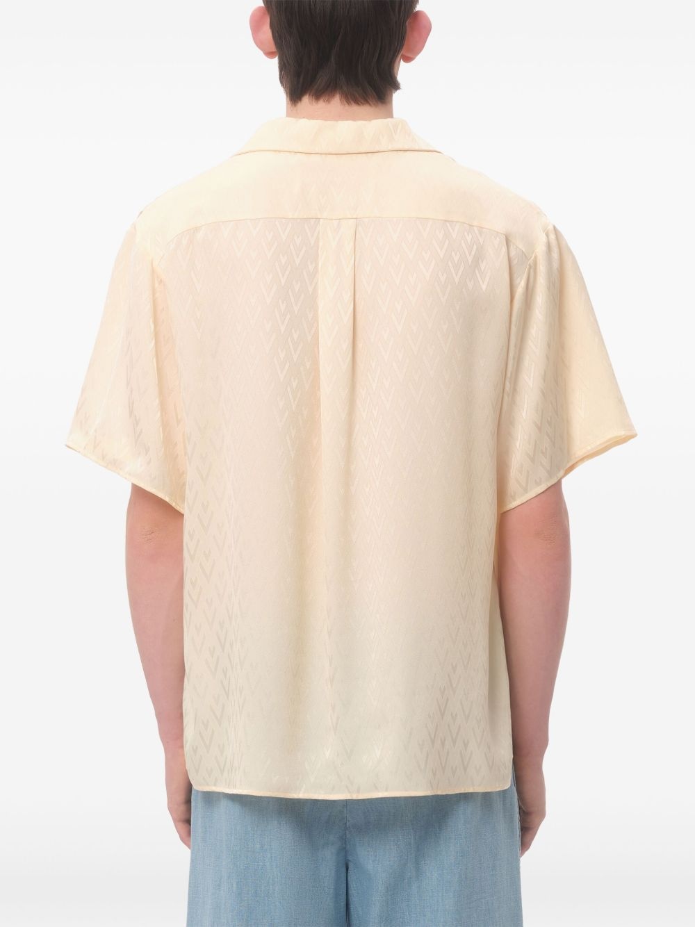 jacquard silk shirt - 5