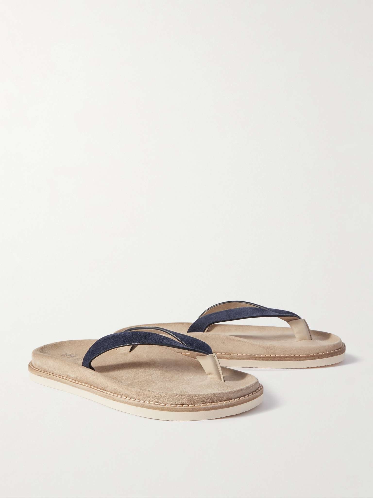 Nubuck Flip Flops - 4