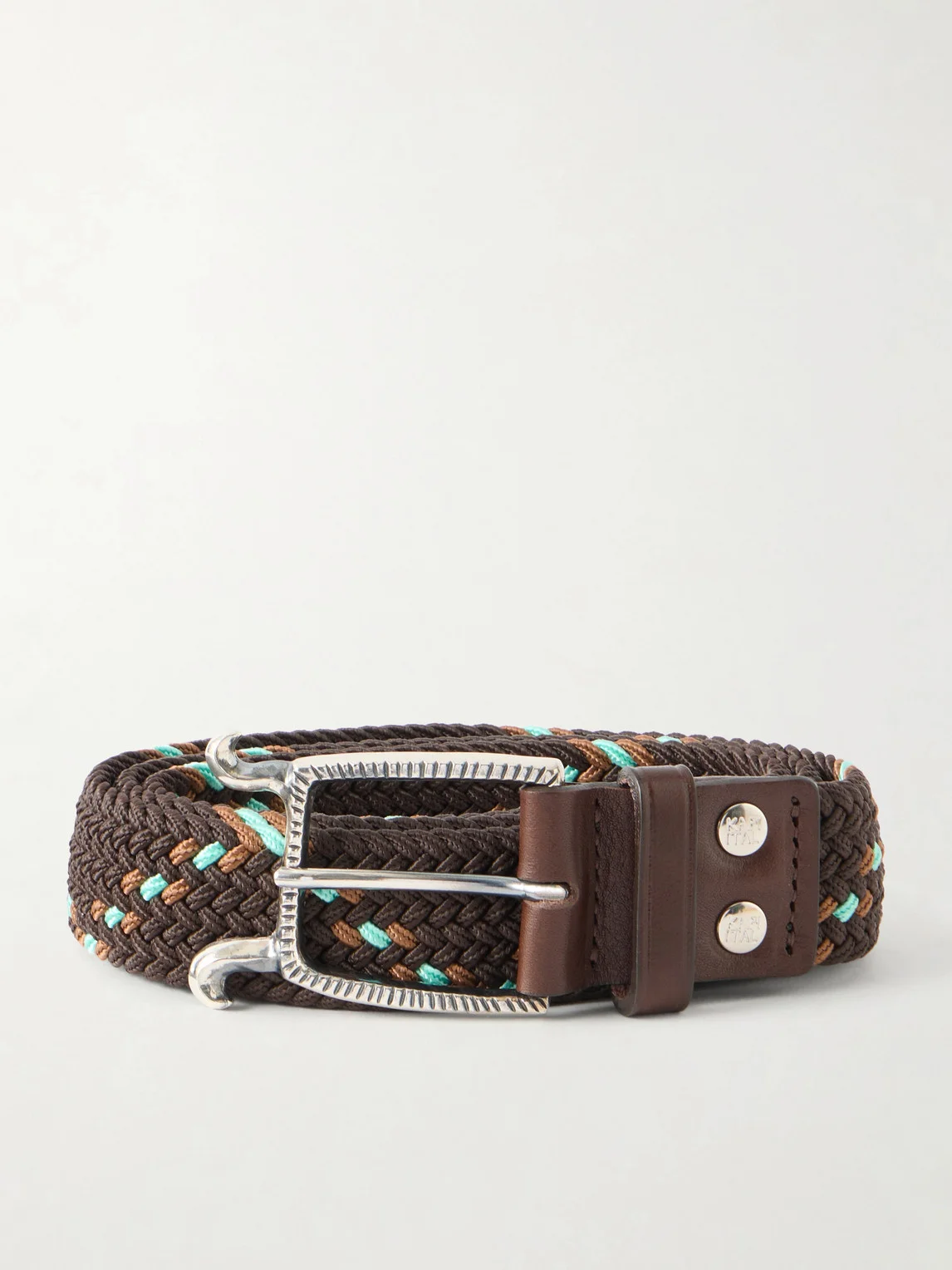 Atlas Woven Buckle Belt - 1