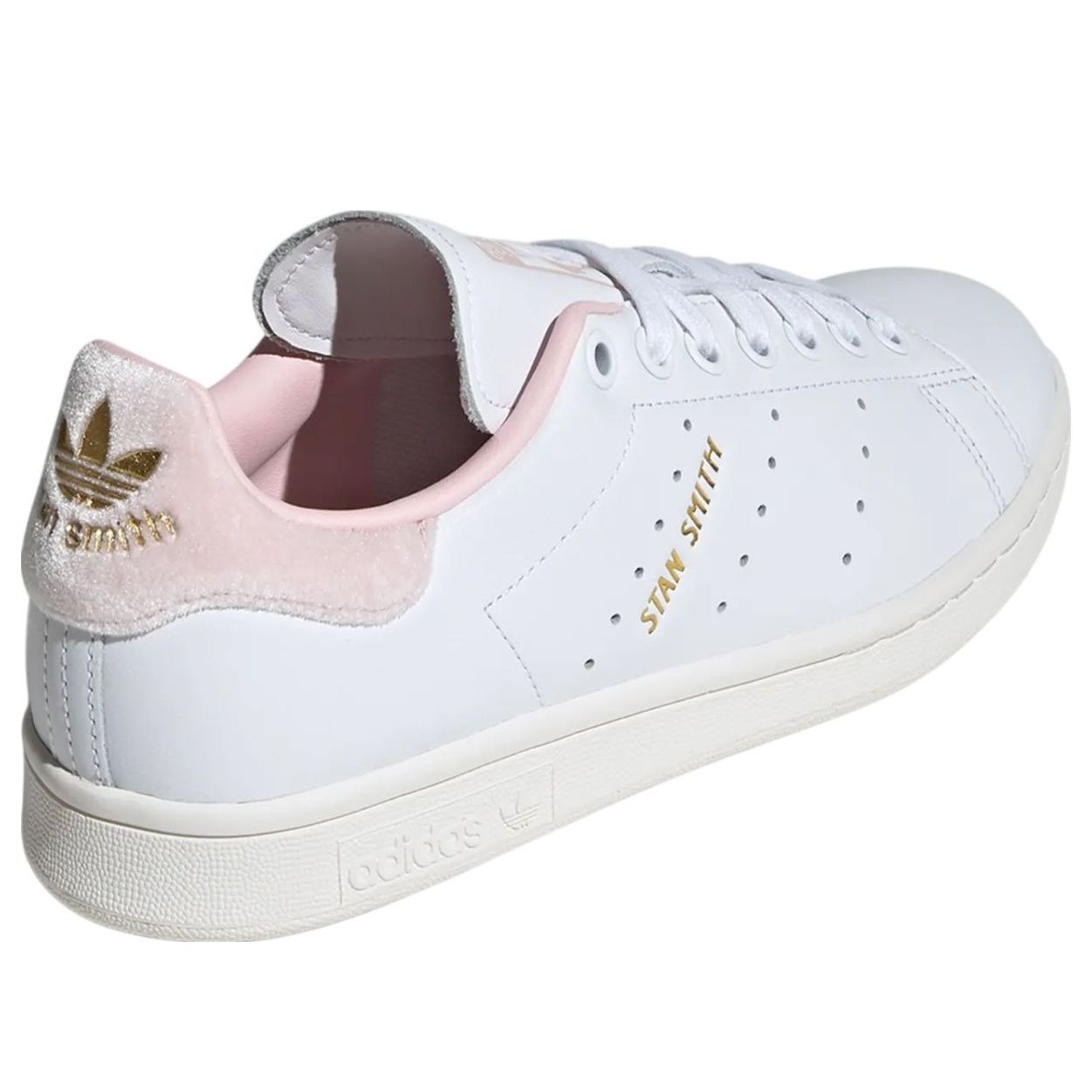(WMNS) adidas Stan Smith 'Cloud White Sandy Pink' IF7002 - 4