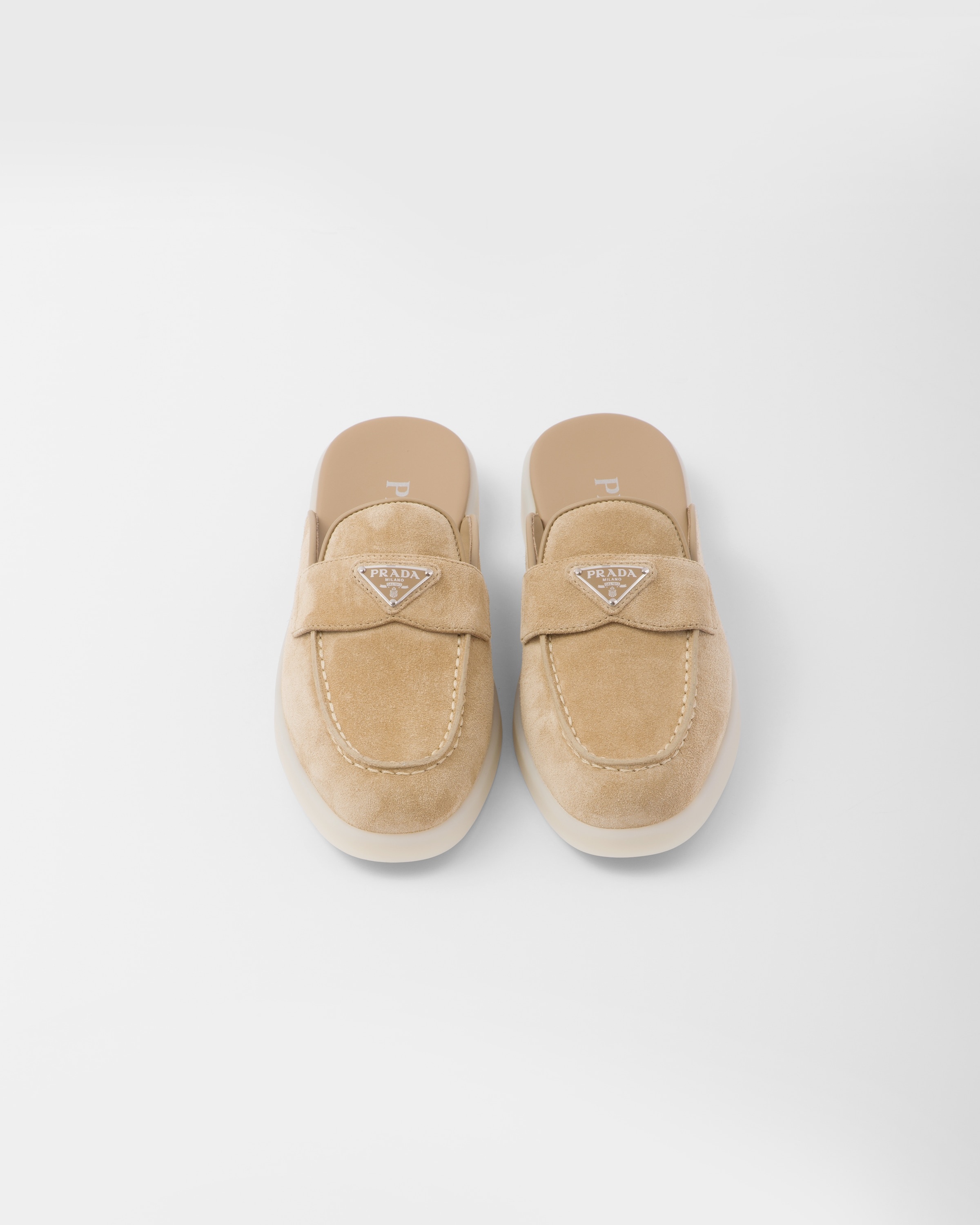 Suede mules - 3